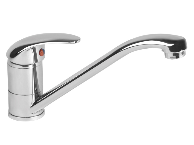 Viking mosdó csaptelep 35mm kerámia betét, álló, egykaros (65001)