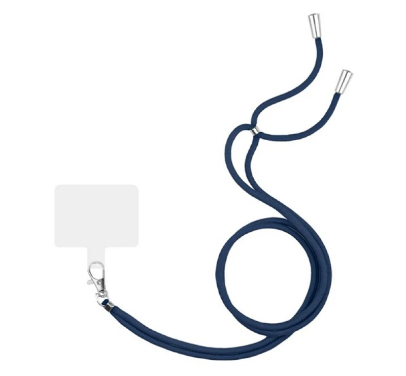 Nyakpánt (univerzális, tokba helyezhető szilikon tartó rész, szövet) SÖTÉTKÉK