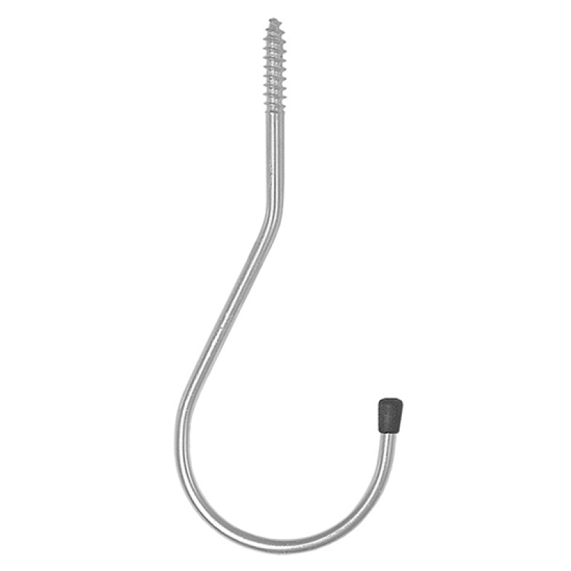 Velano Garázskampó csavaros íves 210 x 85 mm (3214223)