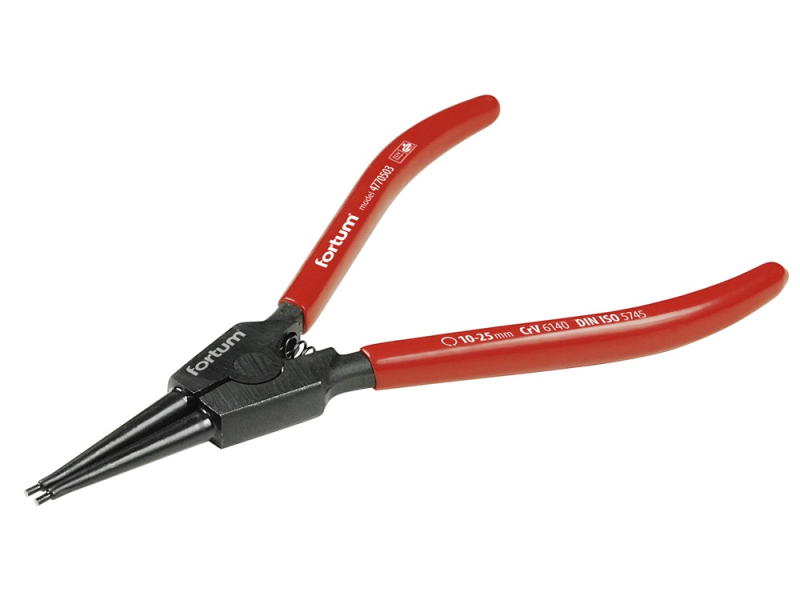 Fortum zégerfogó, egyenes külső; 140 mm, CV (4770503)