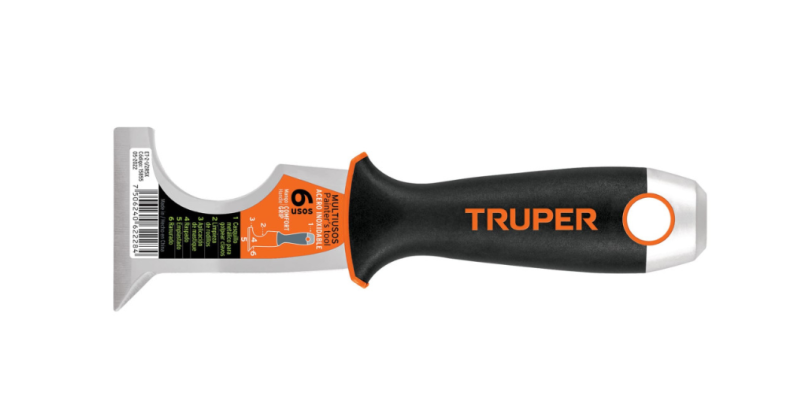 Truper Expert ET-2-1/2R5X többfunkciós kaparó spakli Comfort Grip markolattal (T15855)