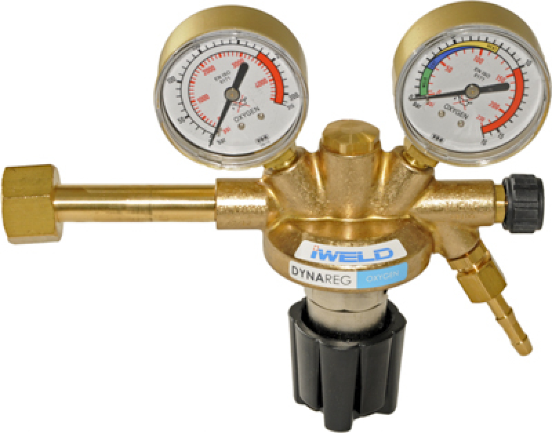 Iweld Dynareg Oxigén palack nyomáscsökkentő 230/10 bar, G3/4