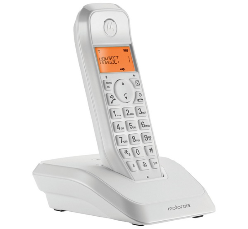 Motorola S1201 telefon készülék (vezeték nélküli, kijelző, DECT) FEHÉRC69000K50O1AES38