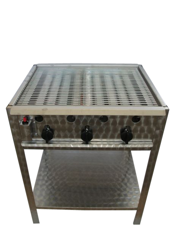 BGS-3 háromégős álló grillező készülék, földgáz üzemű