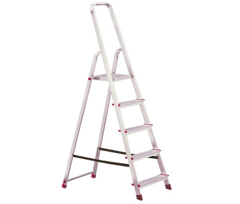 Krause Corda állólétra 5 lépcsőfokos  (000729)