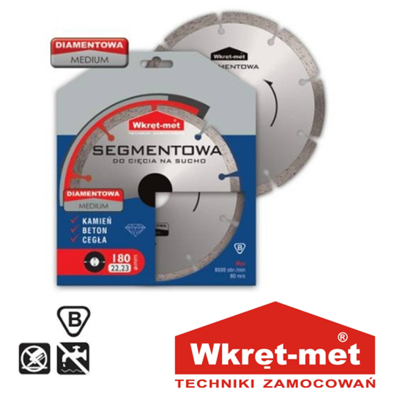 Wkret-met Gyémántkorong 125 szegmentált Wkret-met Medium (5205251)