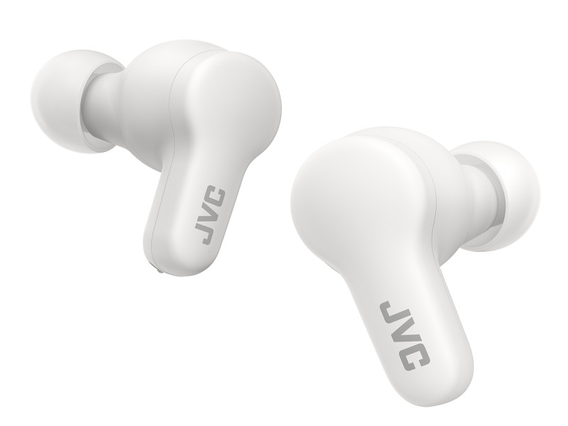 JVC HA-A7T2-W True Wireless Gummy fülhallgató, fehér színű (14107)