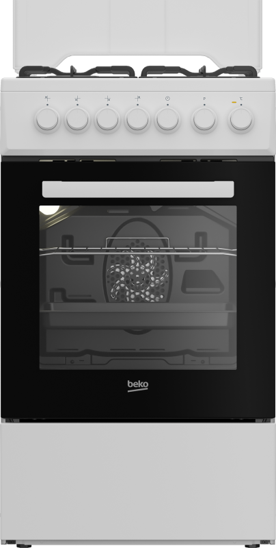 Beko FSE52120DWO kombinált tűzhely, 50 cm, fehér