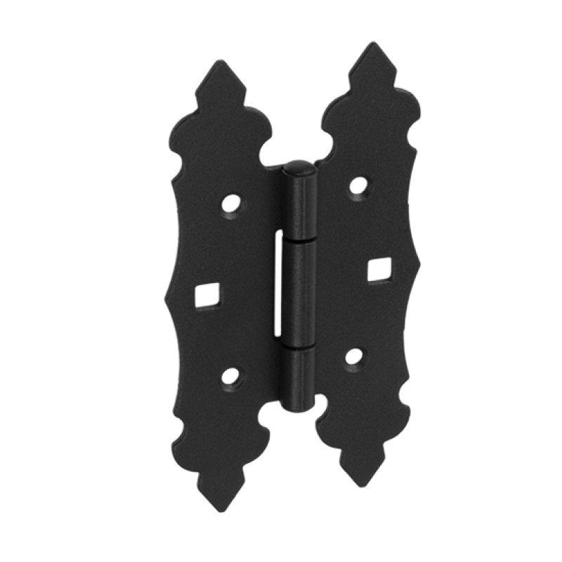 Csuklópánt díszes II. 130 x 70 / 2,5 mm fekete (ET) (3254247)