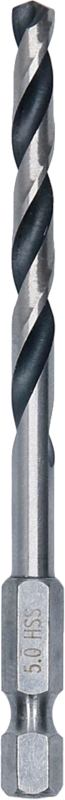 Bosch HSS PointTeQ HEX fémfúró o 5,0 mm - 10 db (2608577545)