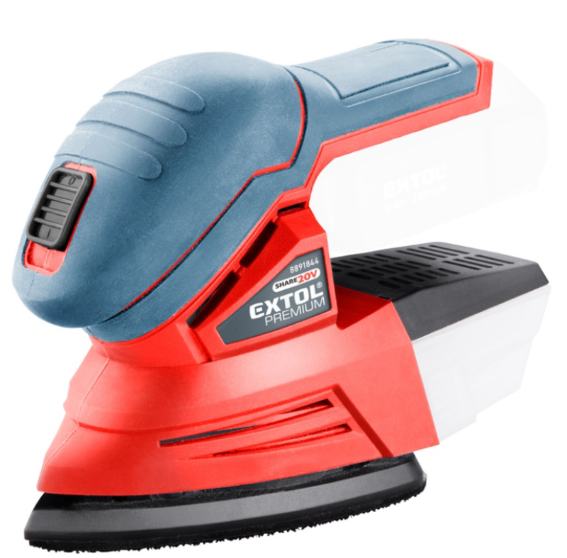 Extol Premium akkus delta csiszoló AKKU és TÖLTŐ NÉLKÜL (8891845)