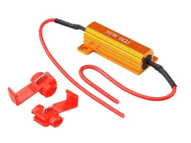Canbus LED ellenállás 50W 6 Ohm (63355)