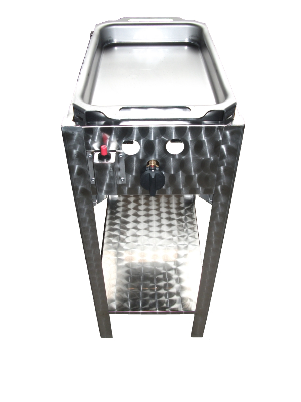 BGS-1P egyégős álló pecsenyesütő készülék, PB-gáz üzemű