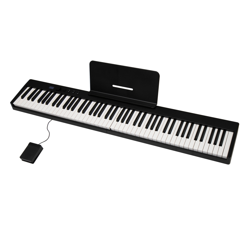 Home összecsukható zongora LCD kijelzővel (HFP1)