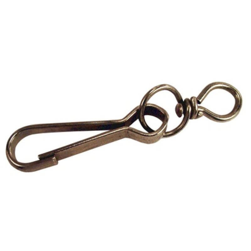 Simplex karabiner+forgó 60mm nikkelezett (3342960)