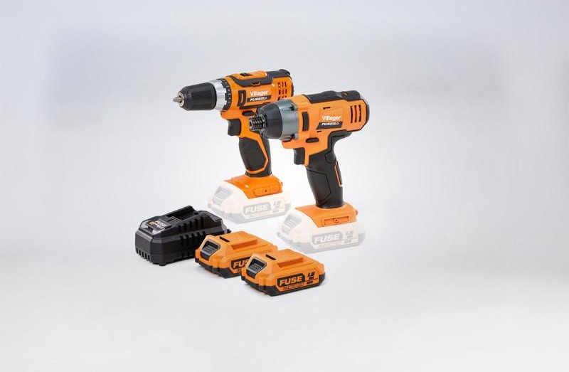 Villager VLN 3220+VLN 3420 FUSE akkus fúró+ütvecsavarozó szettben (066251)