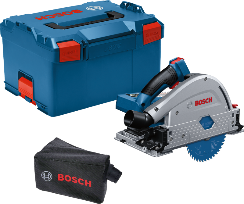 Bosch GKT 18V-52 GC akkus merülőfűrész L-BOXX 238 tárolóban, akku és töltő nélkül (06016B4000)