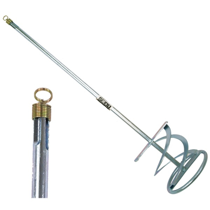 Extol festékkeverő szár, fúrógéphez, SDS Plus befogás; 500×80mm, horganyzott (707270)