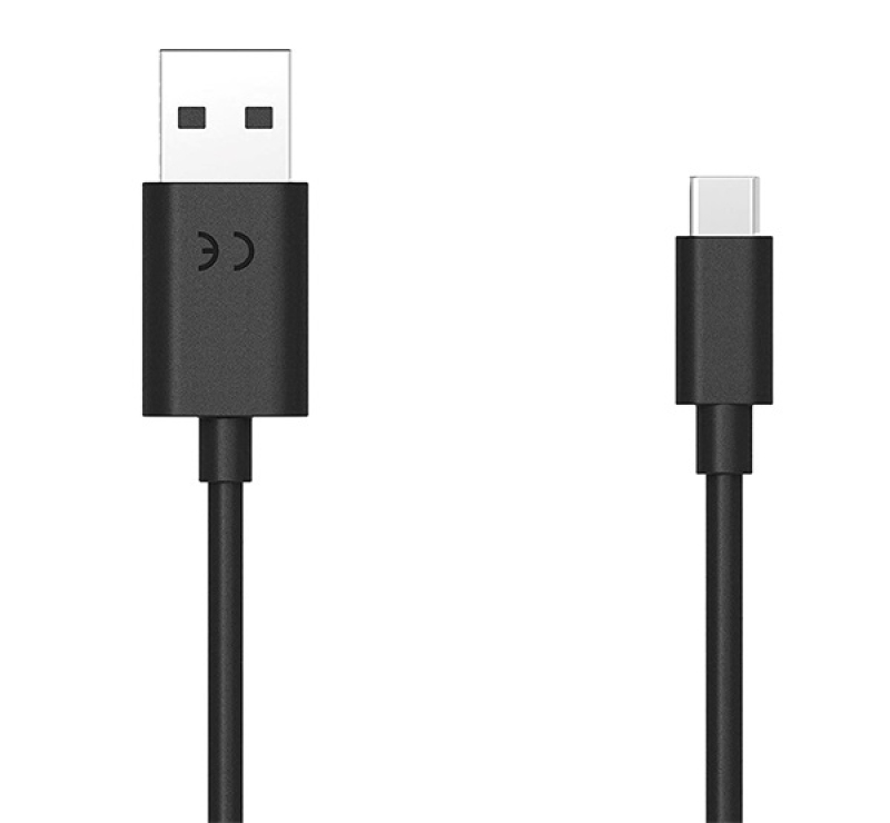 Motorola adatkábel (USB - Type-C, 15W, PD gyorstöltő, 100cm) FEKETE