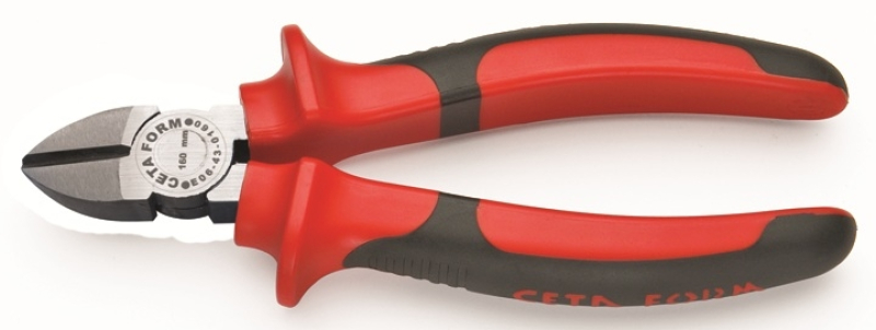 Ceta Form Oldalcsípőfogó  160 mm 2K csiszolt fej (CE-E06-41-0160)