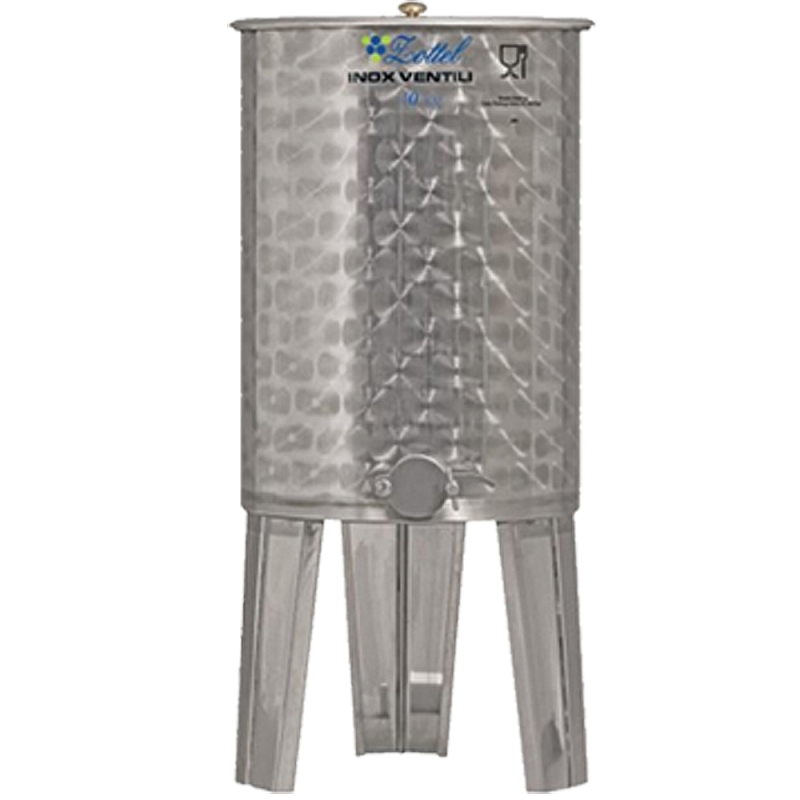 Inox 200 kg-os méztartály (Zottel) (10607)