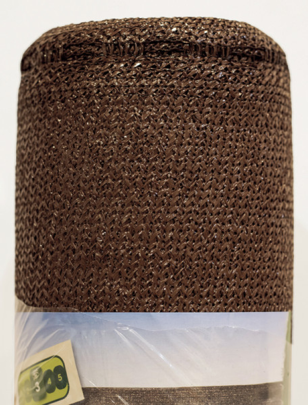 Árnyékoló háló 2mx50m 85-90%, barna (15747)