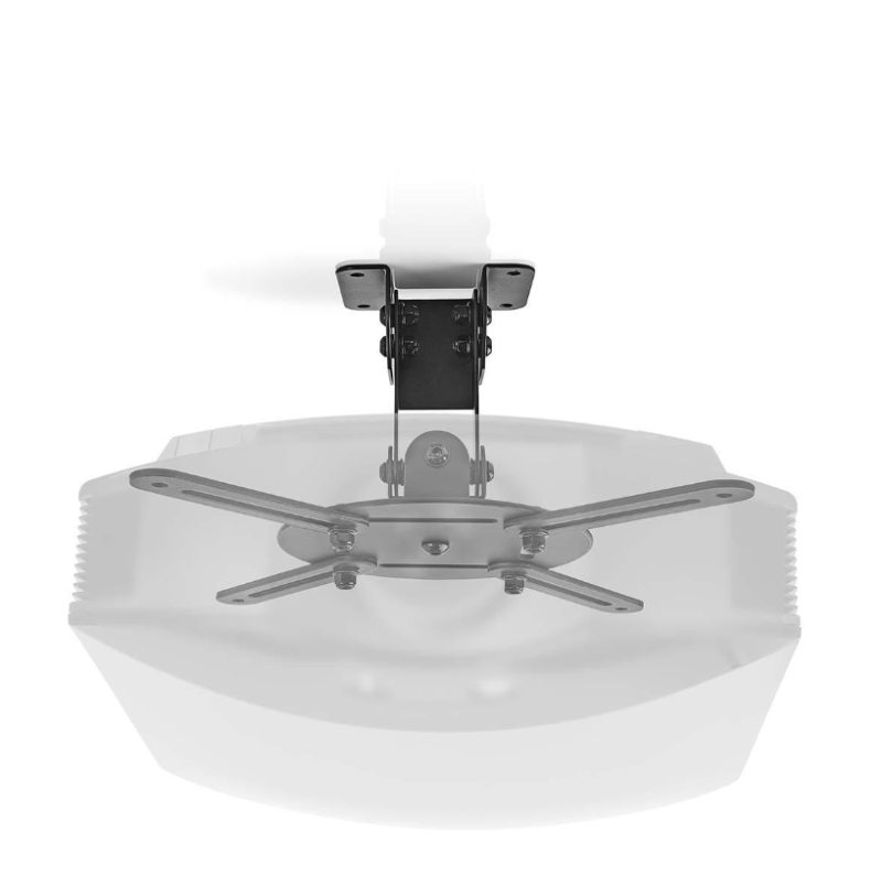 Nedis mozgatható projektor tartó (PJCM100BK)