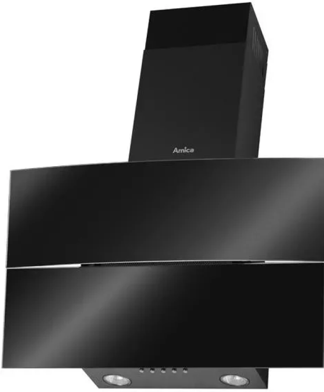 Amica OKC623S kürtős páraelszívó, fekete