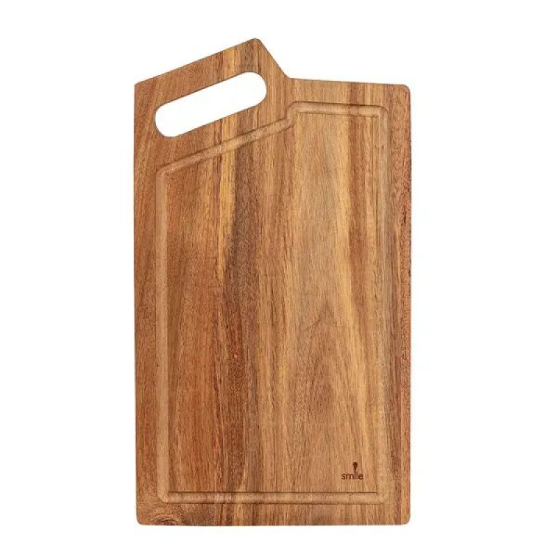 MPM Smile akácfa vágódeszka 35 cm x 20 cm x 1,5 cm (SDB-8)