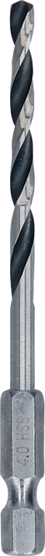 Bosch HSS PointTeQ HEX fémfúró o 4,0 mm - 10 db (2608577543)