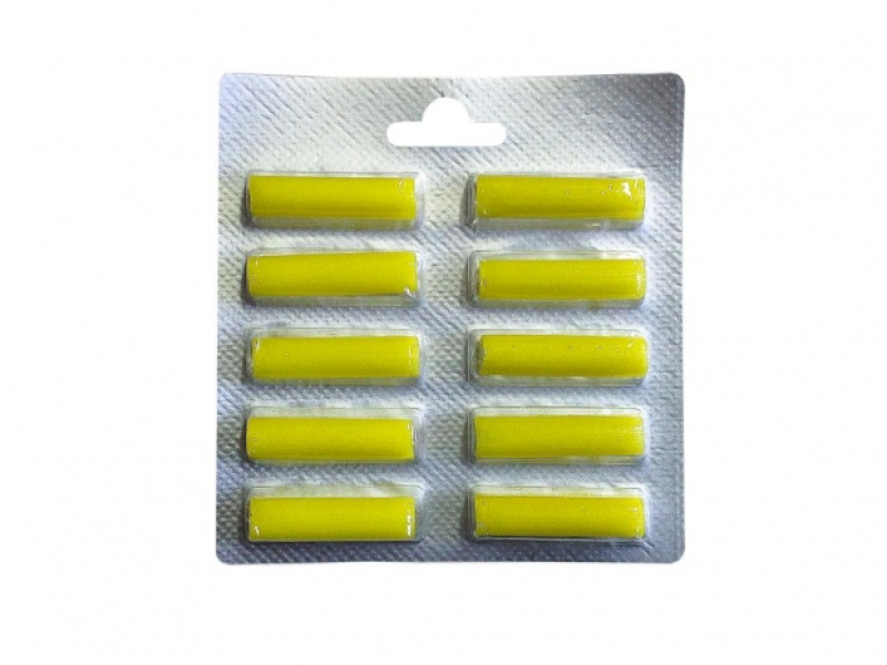 Porszívó porzsák illatosító rúd yellow citrom illat (10db/csomag) (GA-4249)