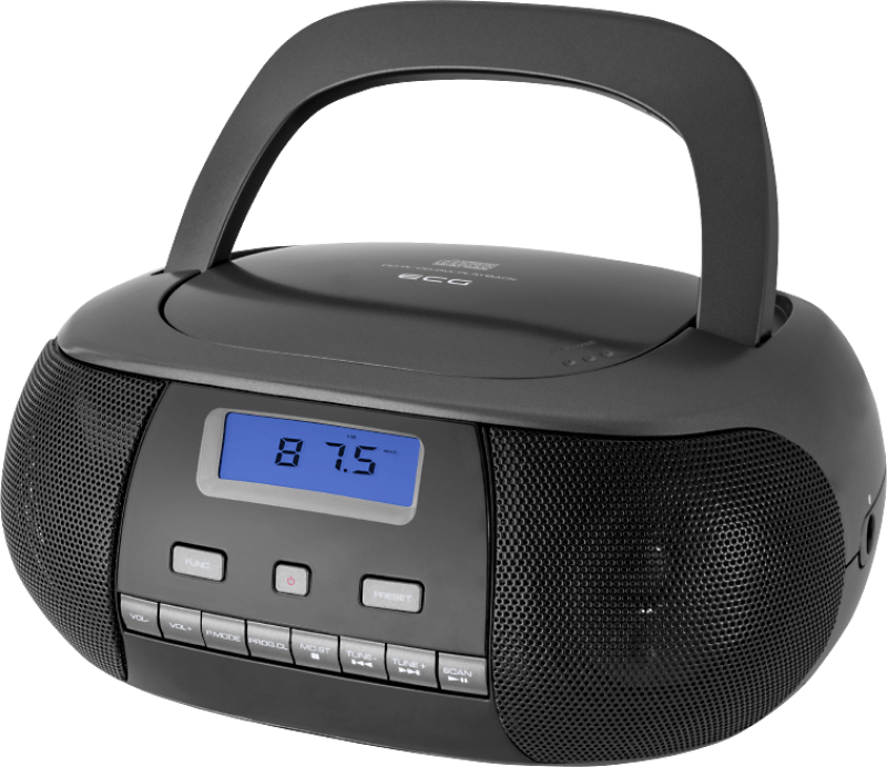 ECG hordozható rádió CD lejátszóval (CDR-500T)