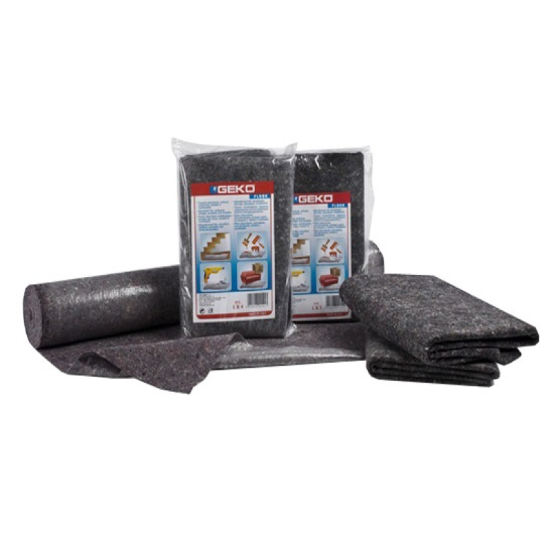 GEKO Takarófilc 1 x 4 m szürke csúszásmentes (200 g/m2) (3393280)