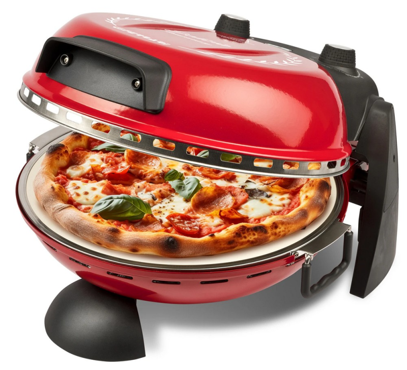 G3 Ferrari G10177 pizzasütő kemence, piros (14427)