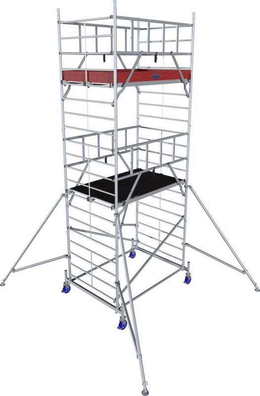 Krause Monto ProTec XXL System széles alumínium gurulóállvány, 6,3 m (945136)