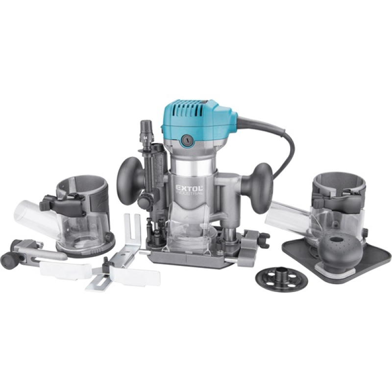 Extol industrial felsőmarógép, 710W, többfunkciós, befogás: 6/8mm (8793302)