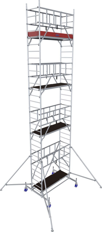 Krause Monto ProTec System alumínium gurulóállvány, 9,30 m (940162)