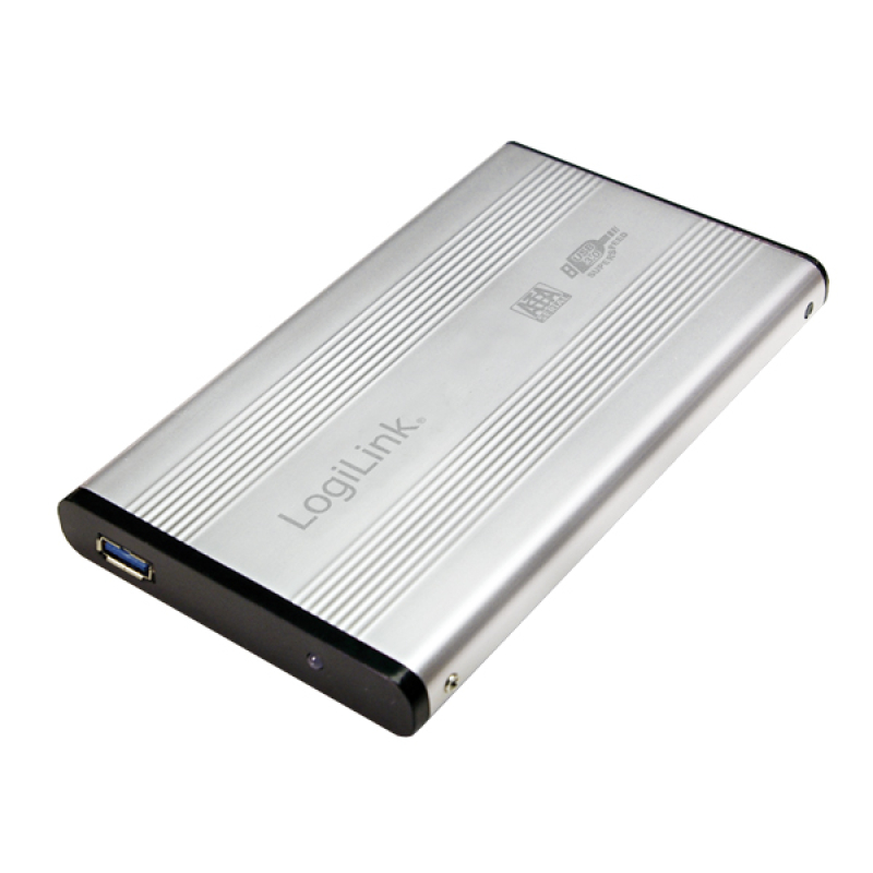 LogiLink Szuper gyors USB 3.0 alumínium HDD ház, 2,5