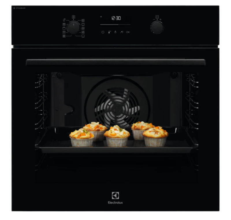 Electrolux (EOD6P77WZ) SteamBake Beépíthető sütő, WiFi, maghőmérő, pirolitikus tisztítás