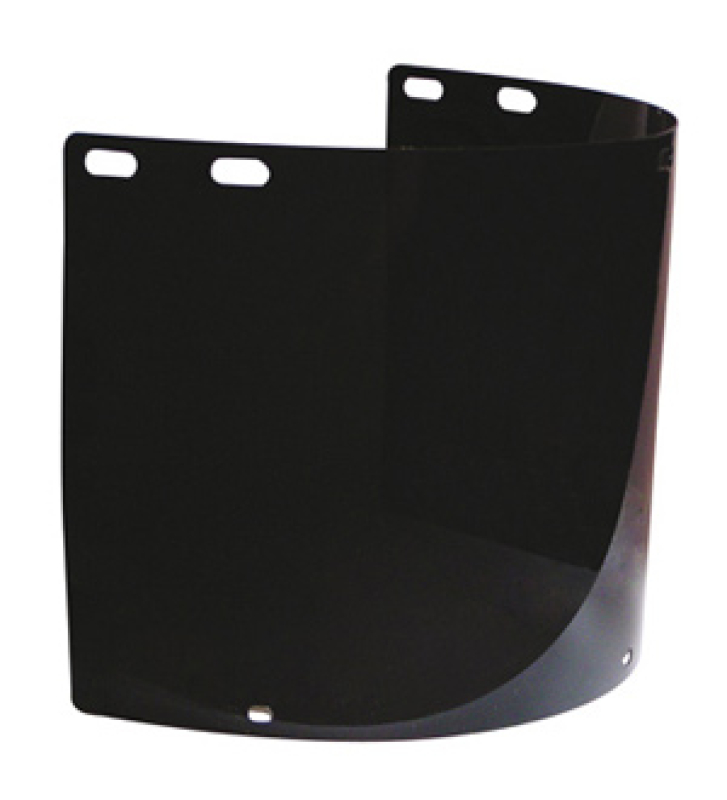 Visor látómező, polikarbonát sötét 390x180 (60713)