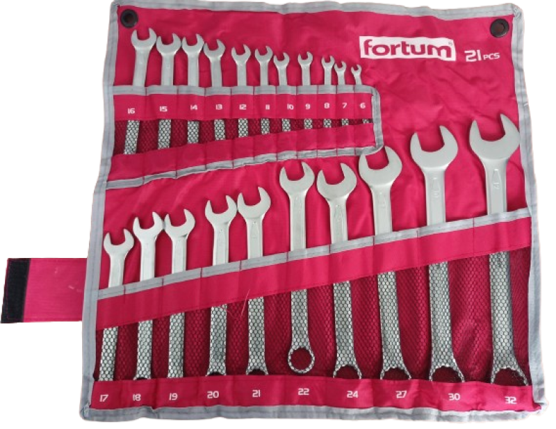 Fortum csillag-villás kulcs készlet 21db (4730200)