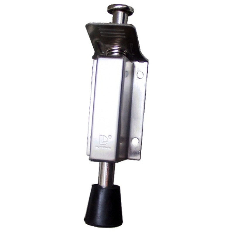 Ajtókitámasztó rugós  14cm inox (3431810)