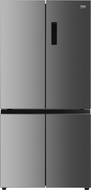 Beko GNO52223MXPN kombinált hűtőszekrény, 522L, inox