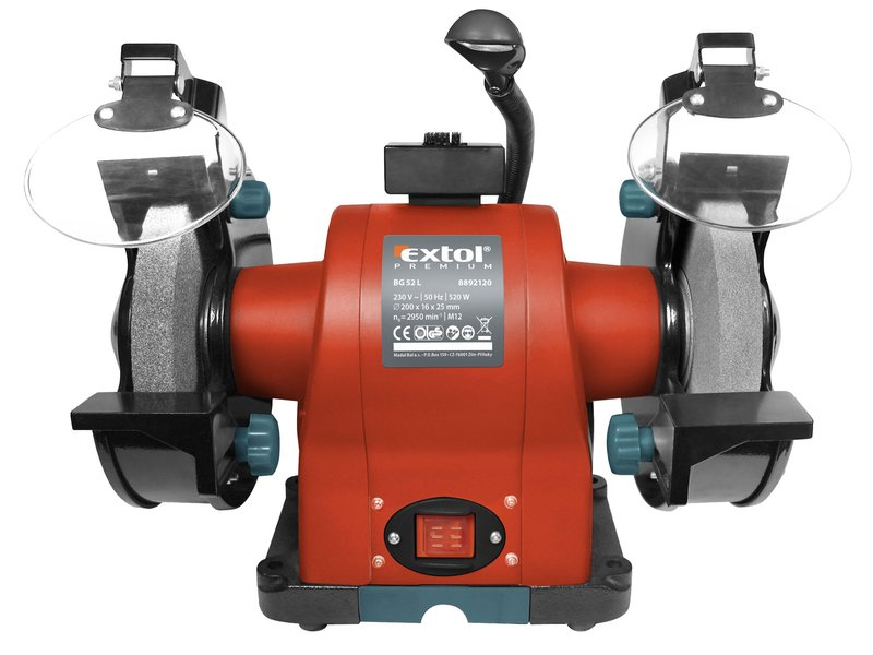 Extol Prémium kettős köszörűgép 520W, száraz (8892120)