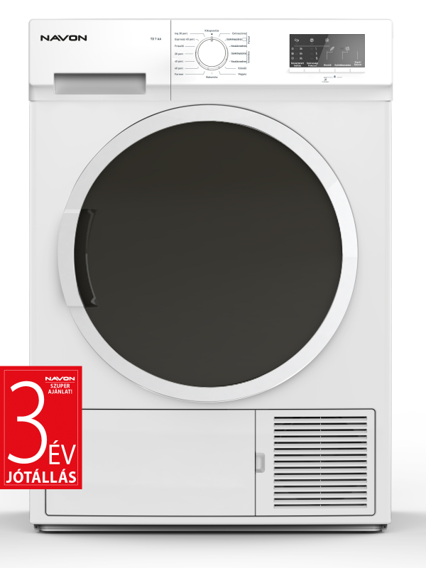 Navon TD 7 AA hőszivattyús szárítógép