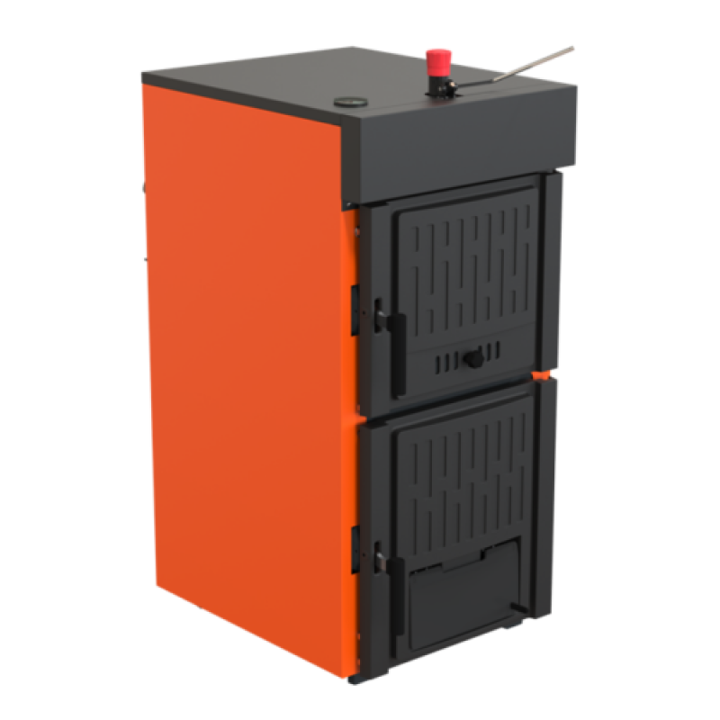 Hunor Kappa 5 tagos szilárdtüzelésű öntöttvas kazán (25kW) (THER-KAZ-005)