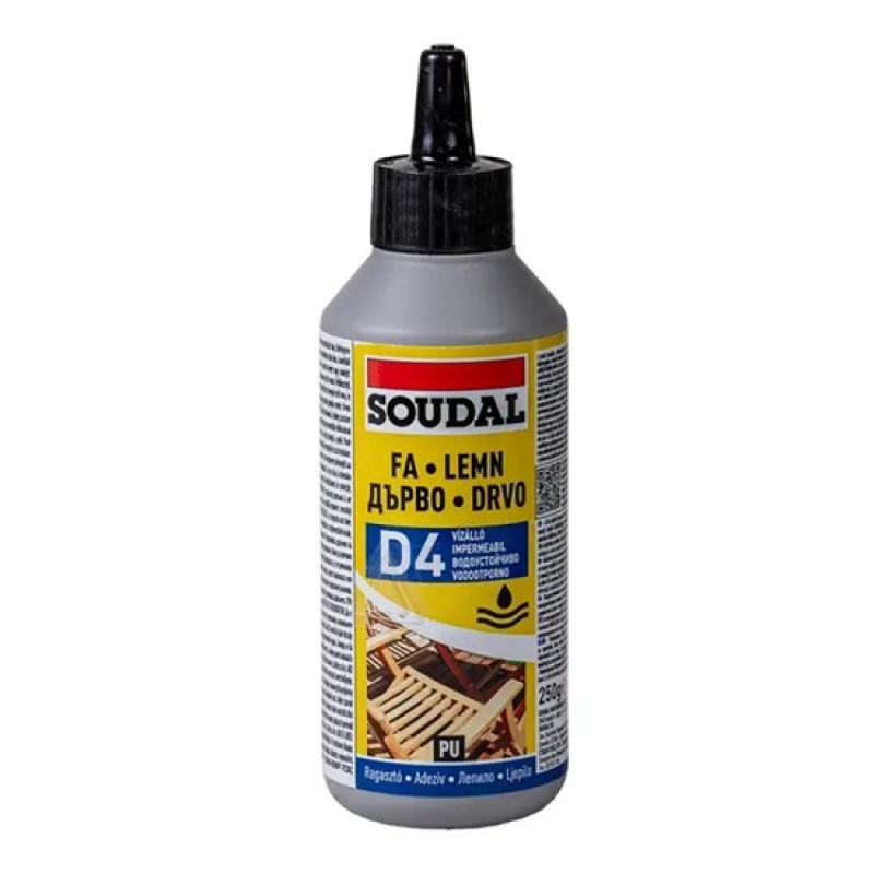 SOUDAL faragasztó 66A D4 poliuretán 250 g (8912581)