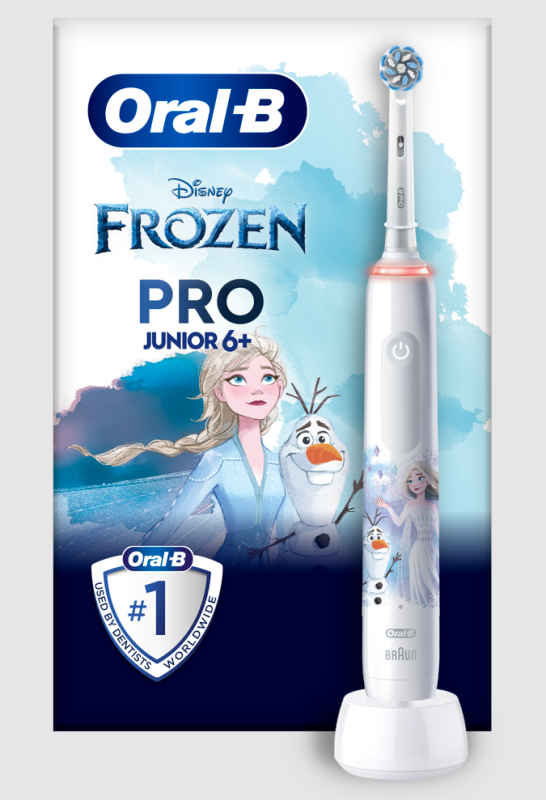 Oral-B Pro Junior 6+ elektromos gyerek fogkefe, Frozen (10PO010415)