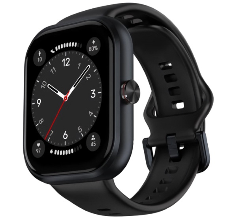 HONOR CHOICE Haylou Watch okosóra (beépített GPS, gumírozott szíj, aktivitásmérő, pulzusmérő, vízáll