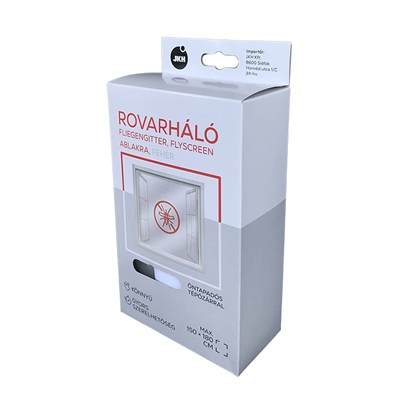 Rovarháló 150x180cm ablakra, fehér basic (8911295)